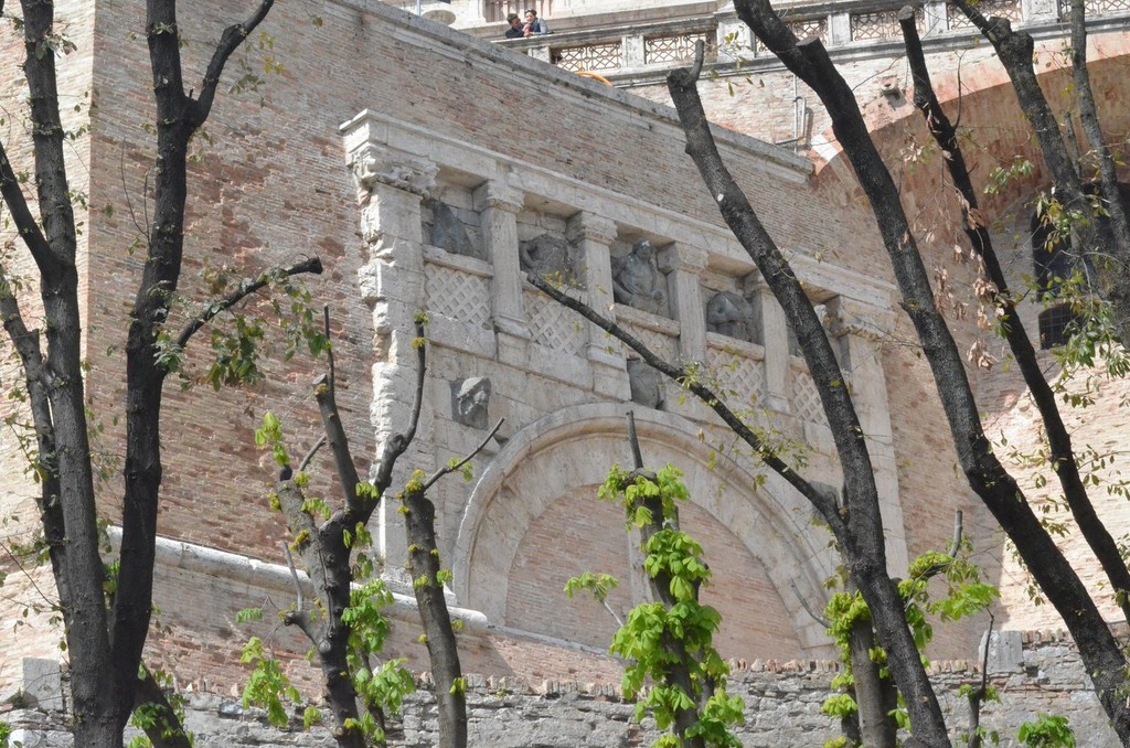 Perugia, Etruskisches Stadttor Porta Marzia