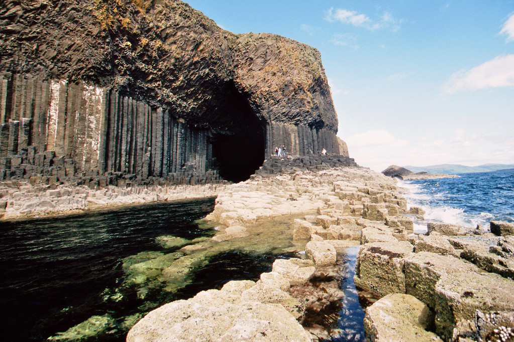 Staffa, Fingal's Cave und Ostseite