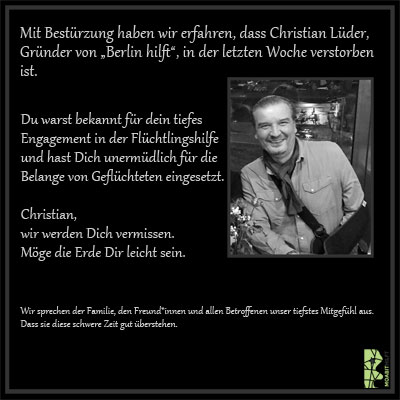 Uns fehlen die Worte für das Unfassbare.
