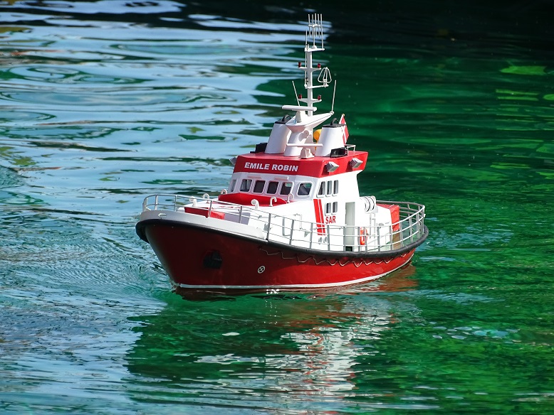 Neu in unserer Flotte ist ein Seenotrettungsboot unser nördlichen Nachbarn.