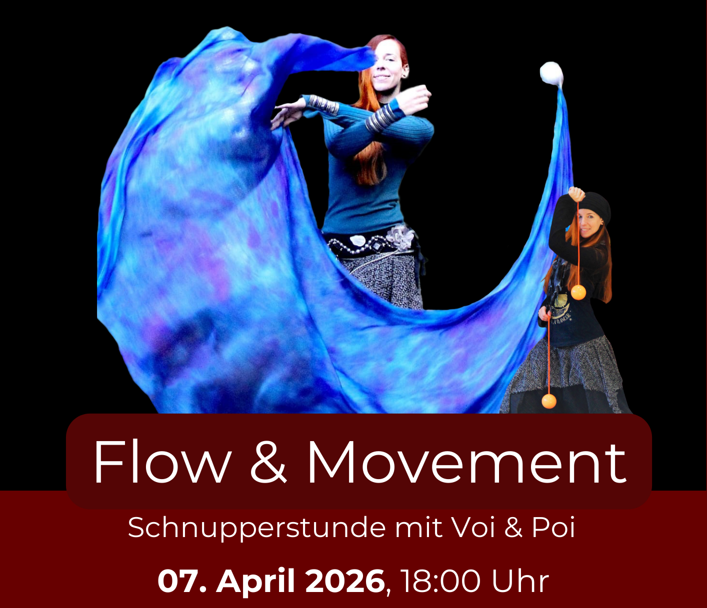 NEU! Flow & Movement - Schnupperstunde mit Voi & Poi
