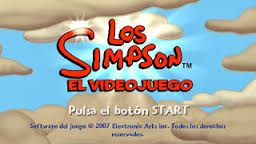 LOS SIMPSON VIDEO GAME