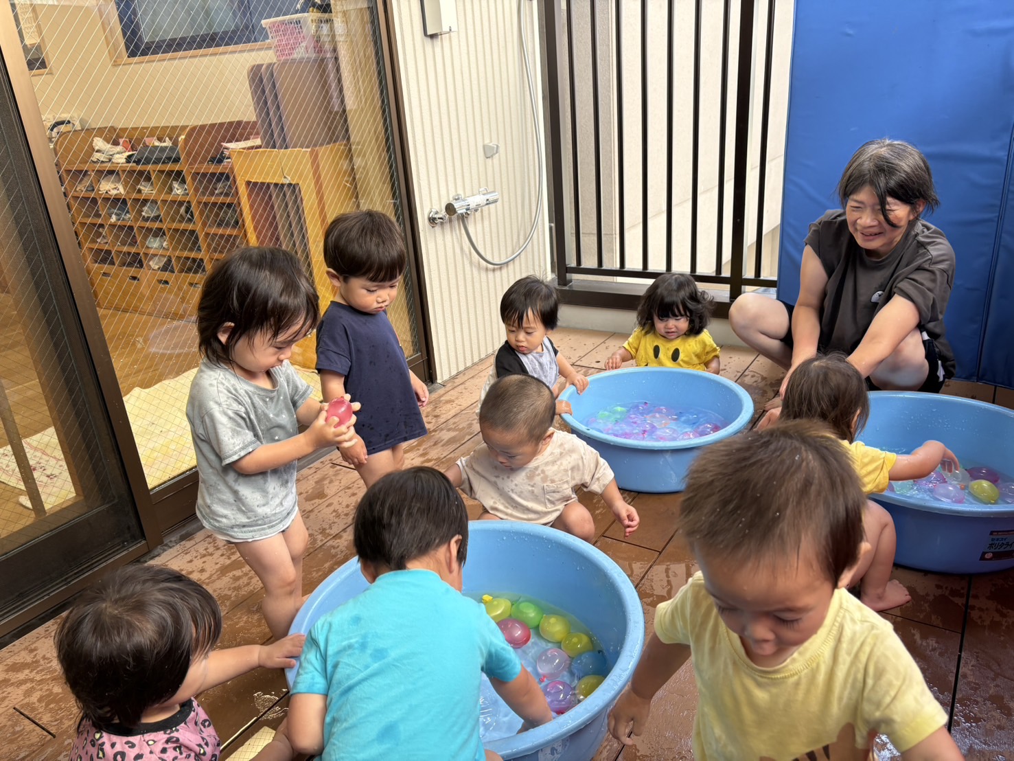 いろんな感触あそび