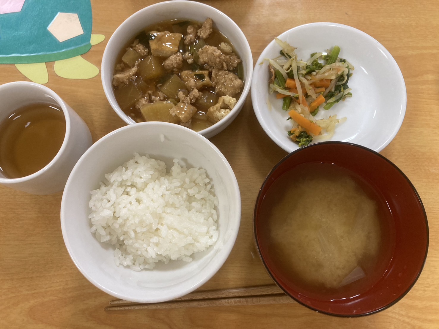 今日の給食