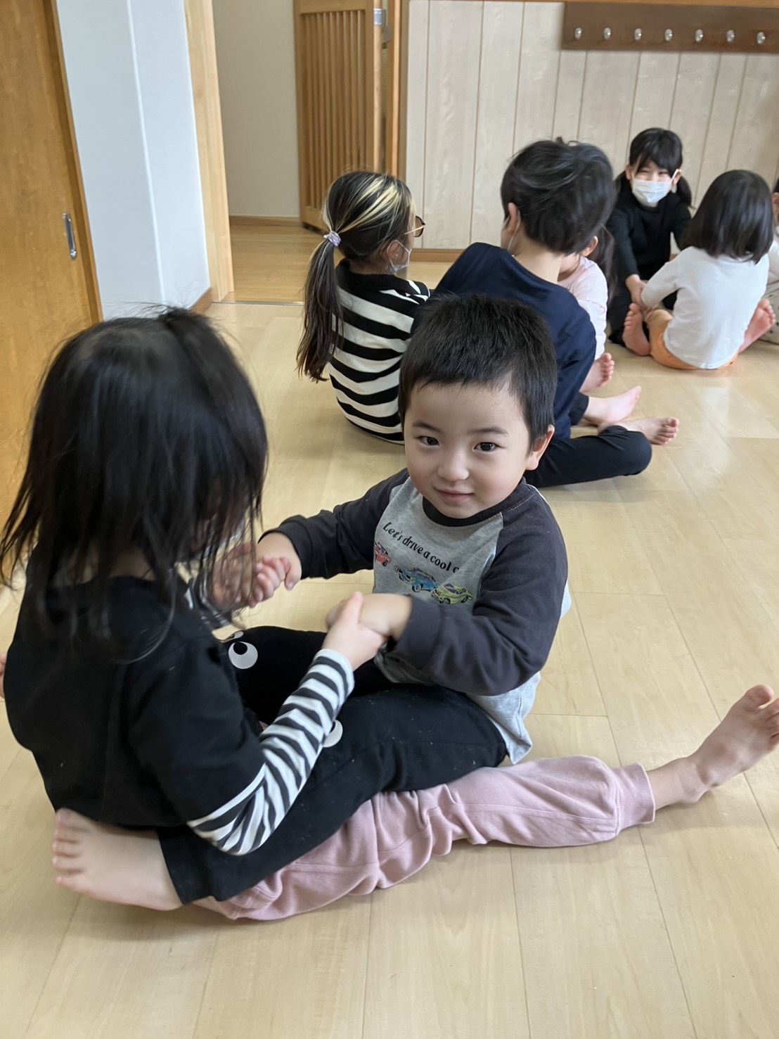 かぶとむしぐみと交流