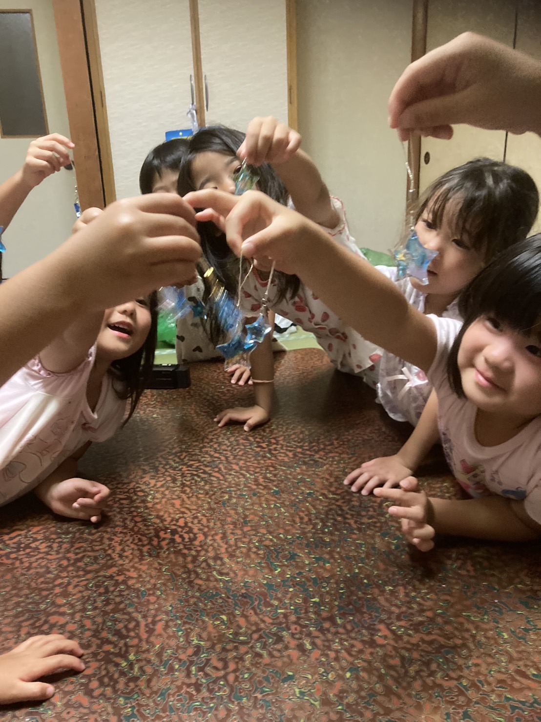 海合宿2日目　キラキラロード