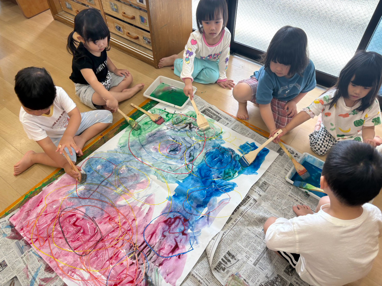 鯉のぼり制作
