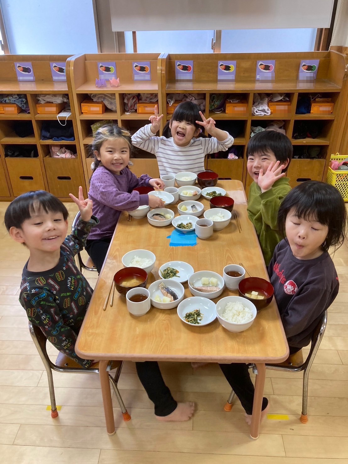 今日の給食は