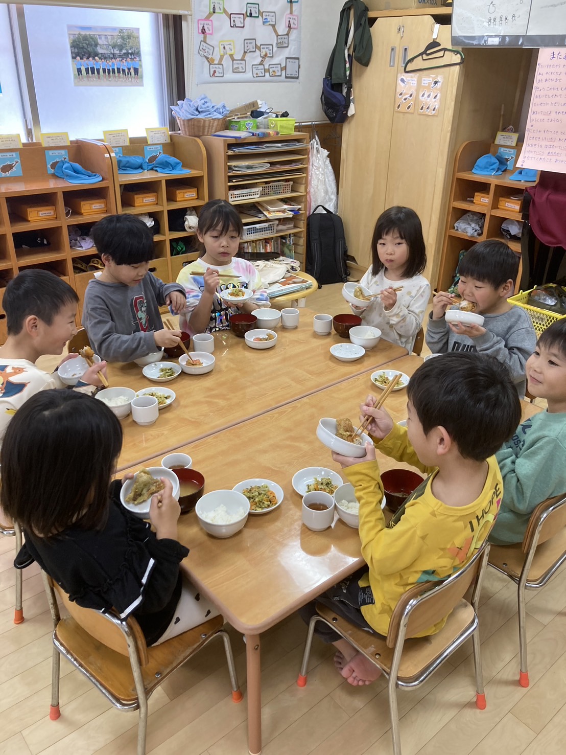今日の給食は