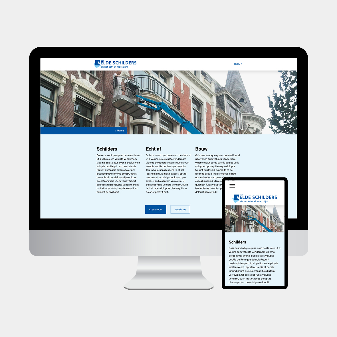 Online website ontwerp