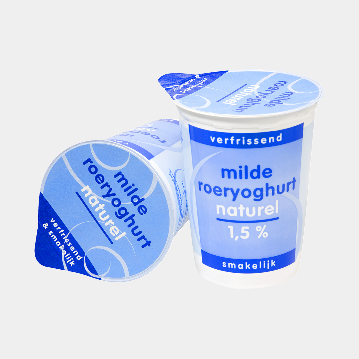 Zuivelbeker ontwerp