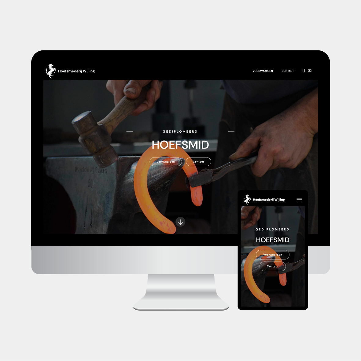 Hoefsmid website