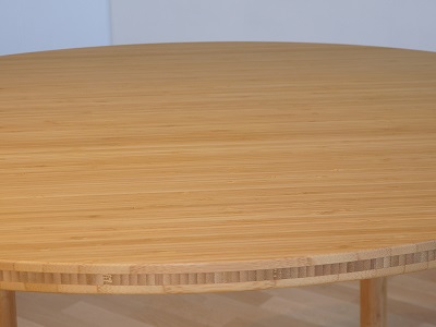 ダイニング　食卓セット　椅子　チェア　丸テーブル　テオリ　竹　円形　インテリア　東京デザインセンター　栃木県家具