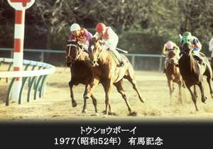 昭和52年 宝塚記念 トウショウボーイ 武邦彦 競馬： 昭和の名馬