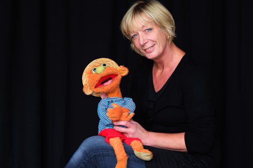 Little Mo (Monster) für Erzählprogramme Foto: D. Schönrock