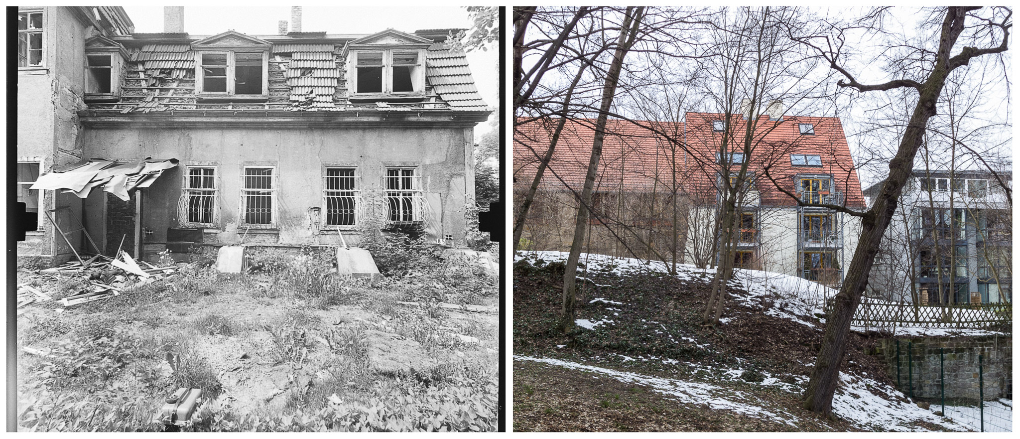 Die Alte Münze in Gotha- DDR 80er Jahre im Vergleich zu Heute - Gotha Gestern & Heute