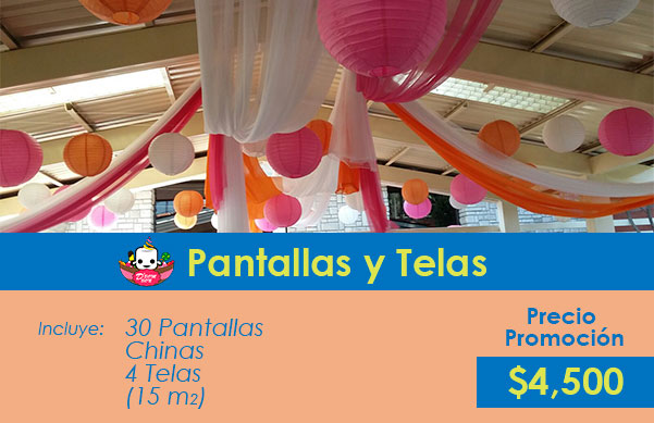 decoración telas y pantallas chinas df
