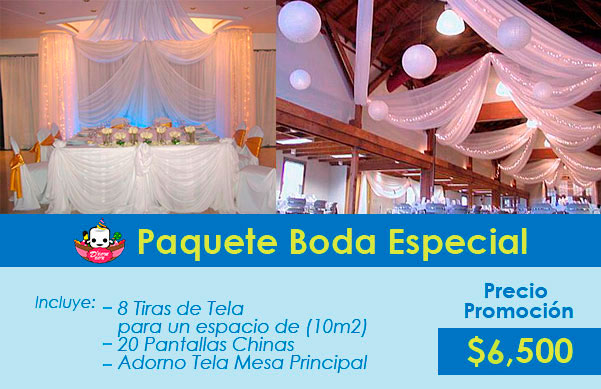 decoración boda df