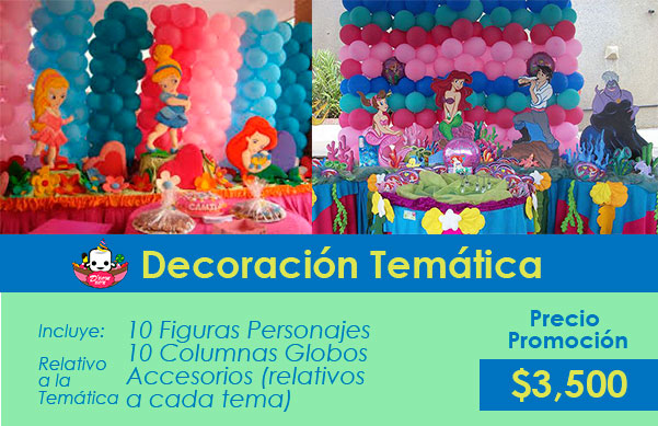 decoración temática df