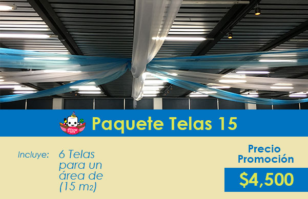 decoración telas df