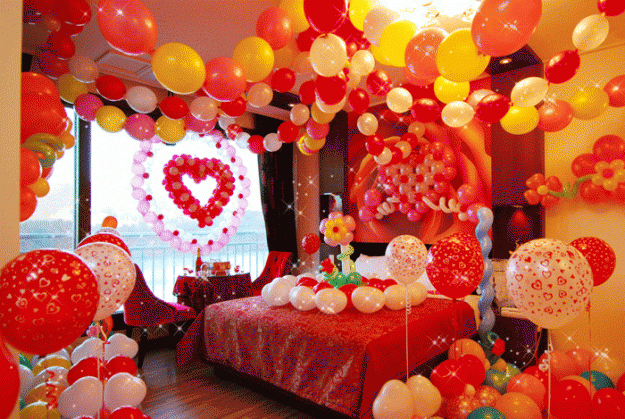 decoracion 14 de Febrero