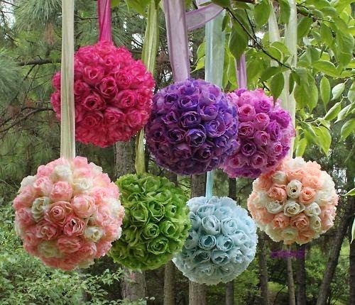 esferas de flores para eventos