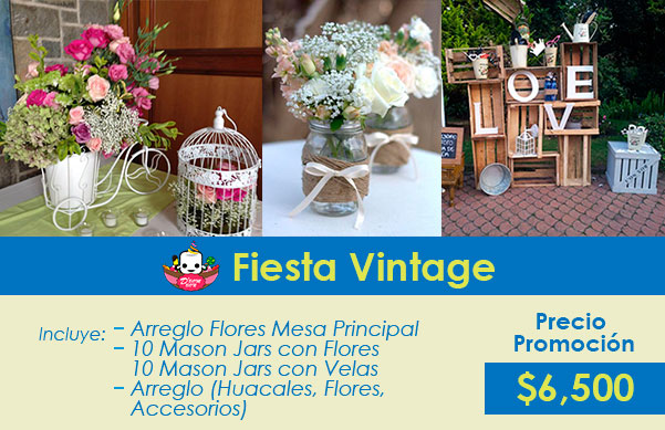 fiesta estilo vintage cdmx