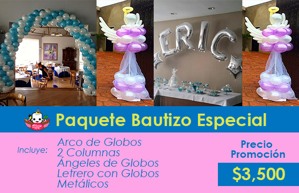 decoracion bautizo cdmx