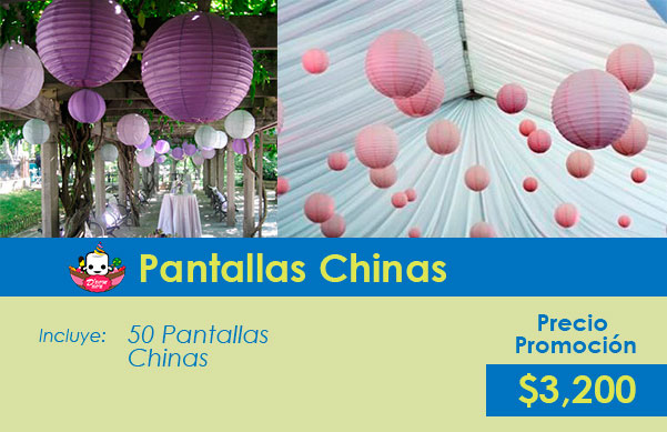 decoracion con pantallas chinas para fiesta