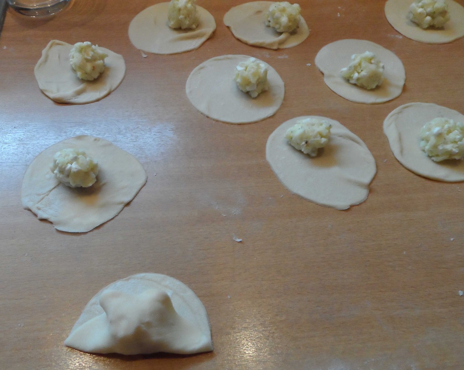 *Pierogi ruskie* (Piroggen - polnische Art) - christagrafs Webseite!