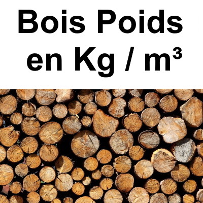 Quel est le poids d'un m3 de bois ? Quel est le poids du bois sec ? Bois Poids Tableau Bois de hêtre Poids Bois d'épicéa Poids Bois de chêne Poids