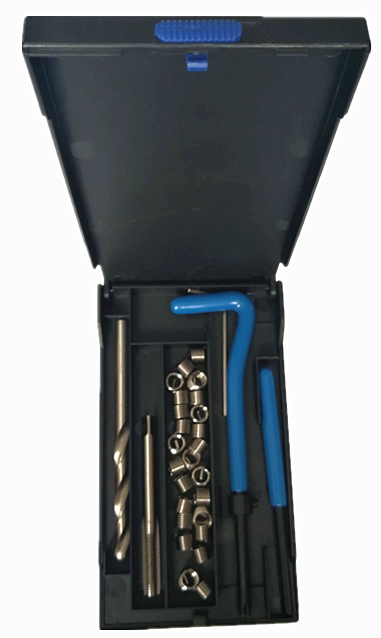 Kit de réparation de filetage, réparer le filetage, remplacer le filetage, remettre en état le filetage, renouveler le filetage