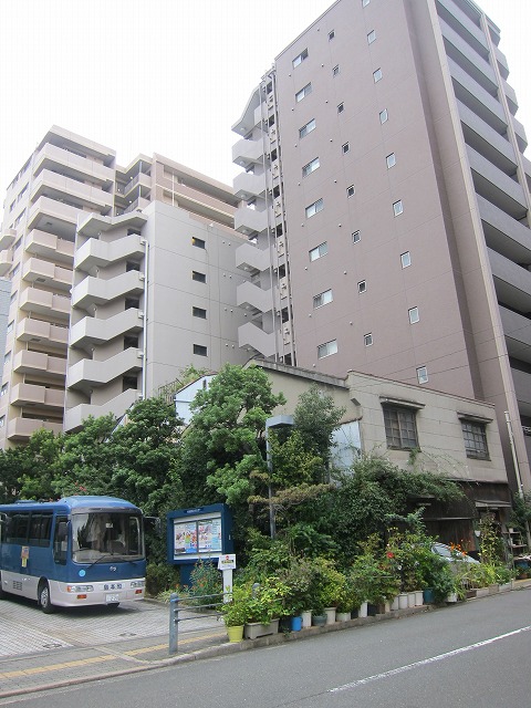ガンバレ!とリ残された緑あふれる町屋。