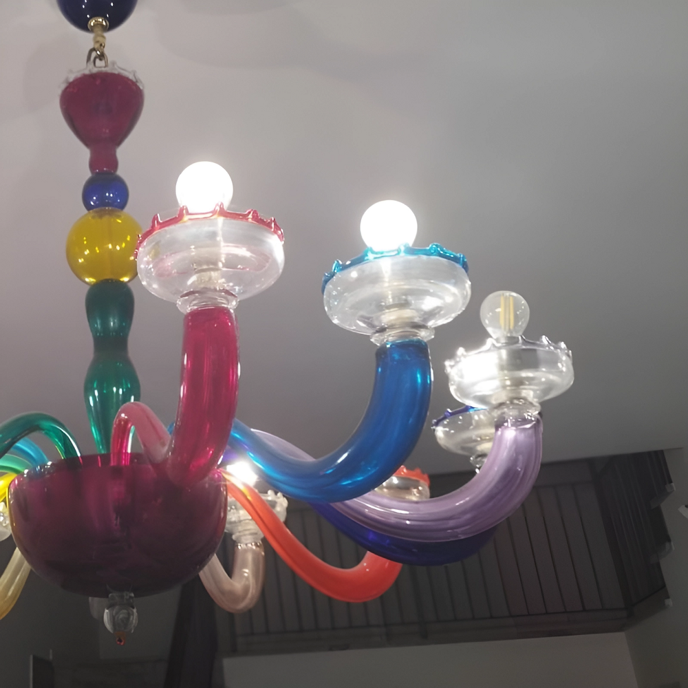 Lampadari di Murano  moderni per sala da pranzo