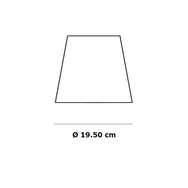 cono 1857 piccolo cm 19.50 fontana arte