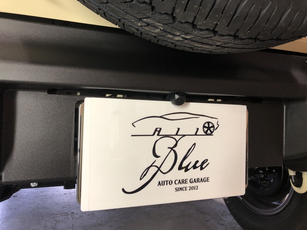 ジムニーシエラJB74W　バックカメラ取り付け