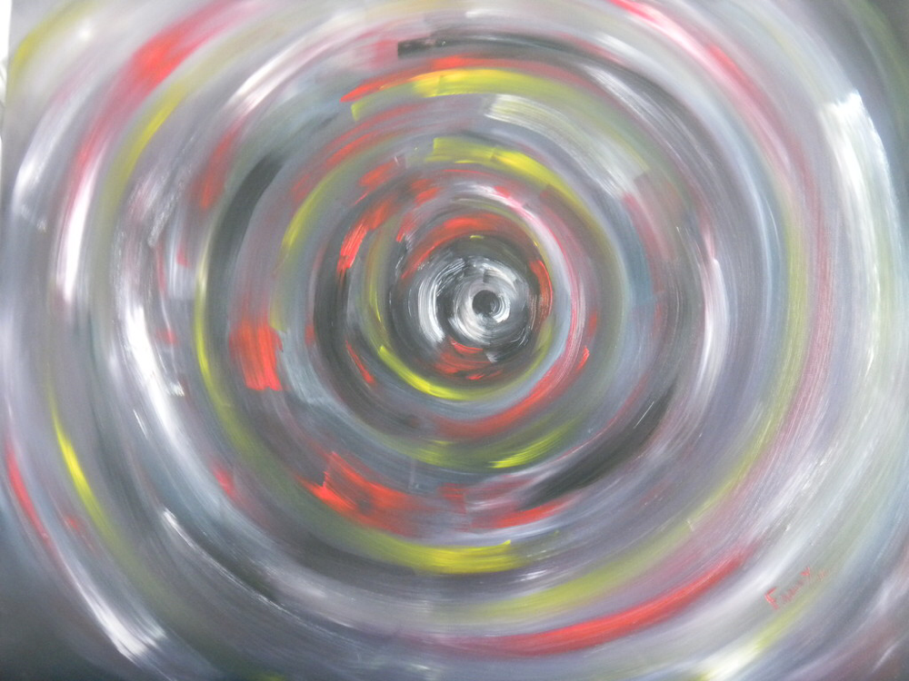 "O Fortuna" - Huile - 100 x 81