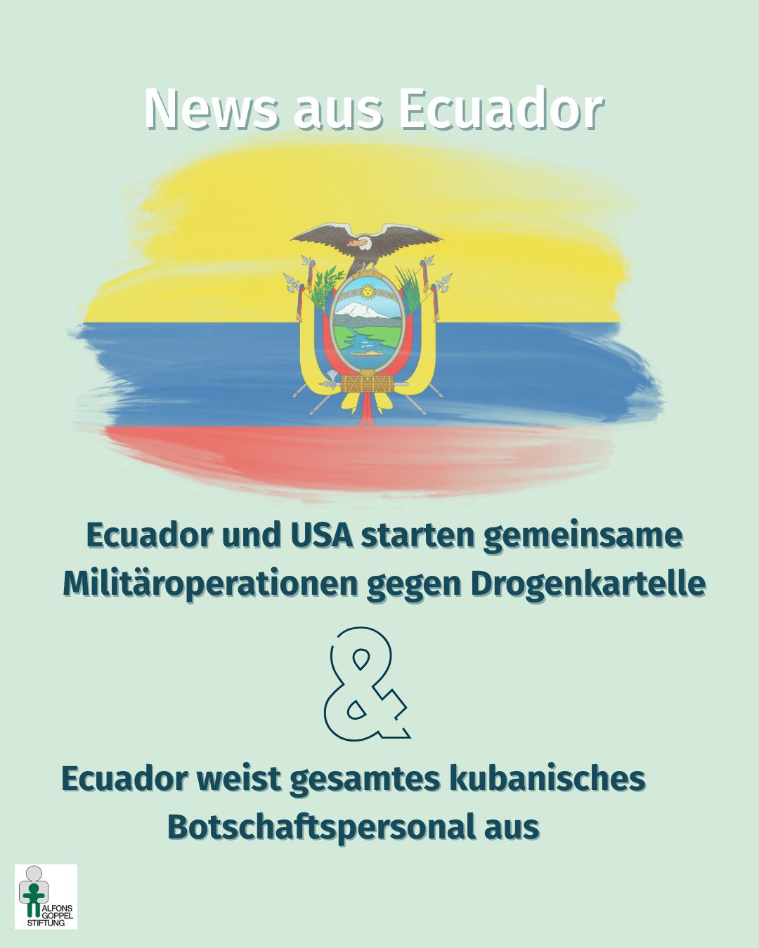 Nachrichten aus Ecuador: Ecuador im Kampf gegen Kartelle und diplomatische Spannungen