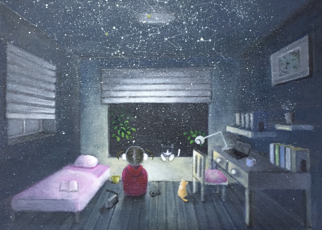 「星のキレイな夜に君と会おう」F3号　SOLD OUT