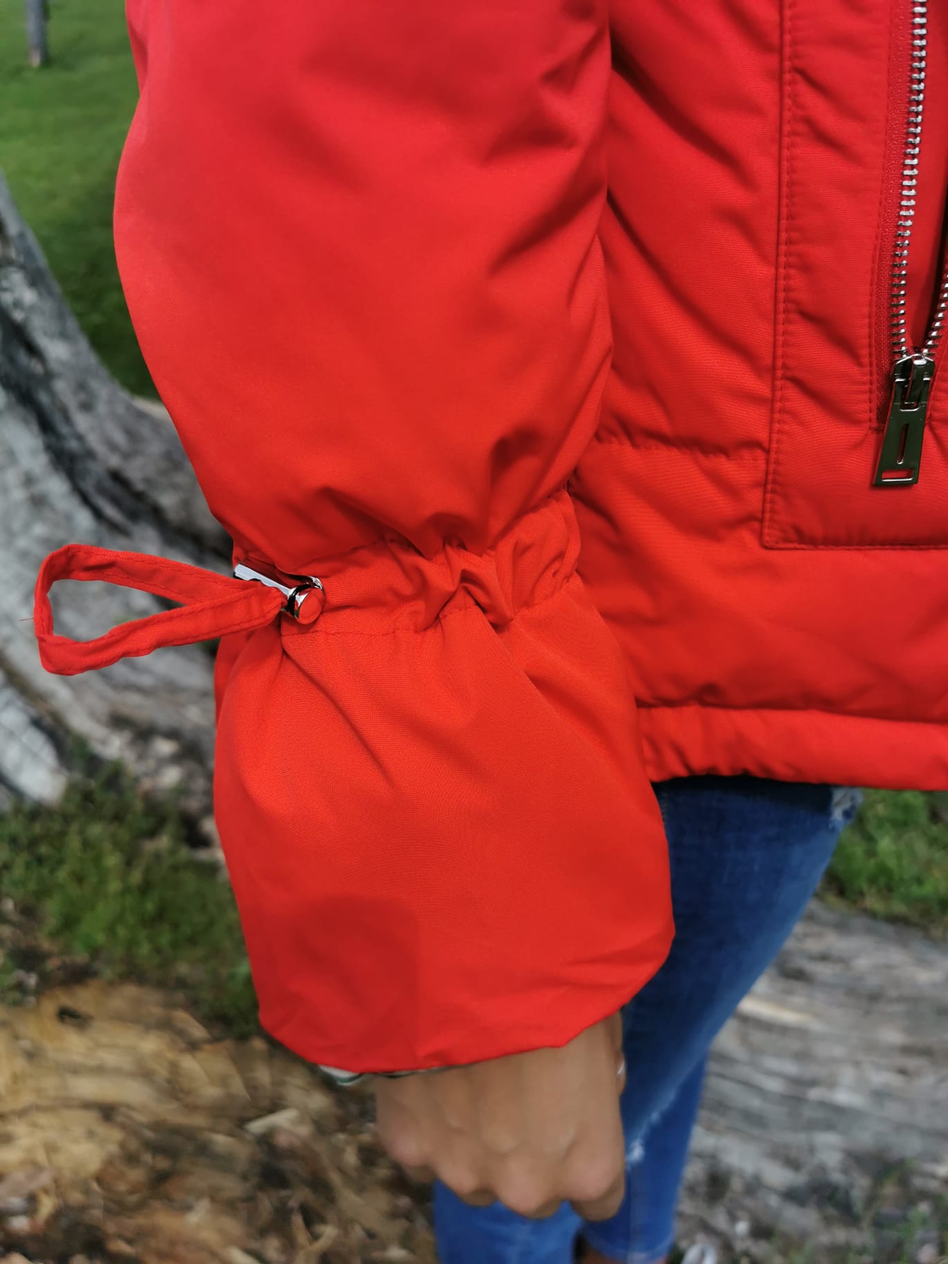 PARKA ROSSO DOBLE FACE