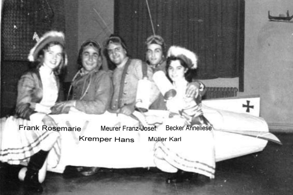 Karneval 1957  / Kirchenchor