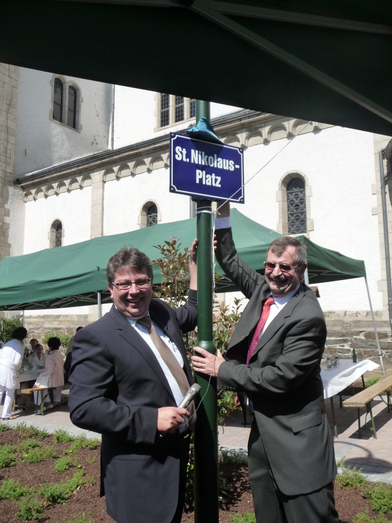 2010. Einweihung St. Nikolausplatz