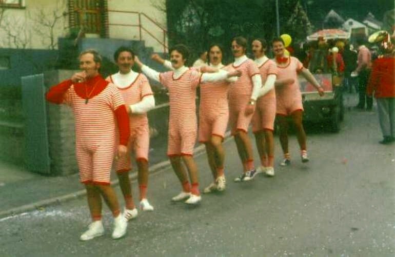 Karneval 1972 / Kirchenchor / Turnriege