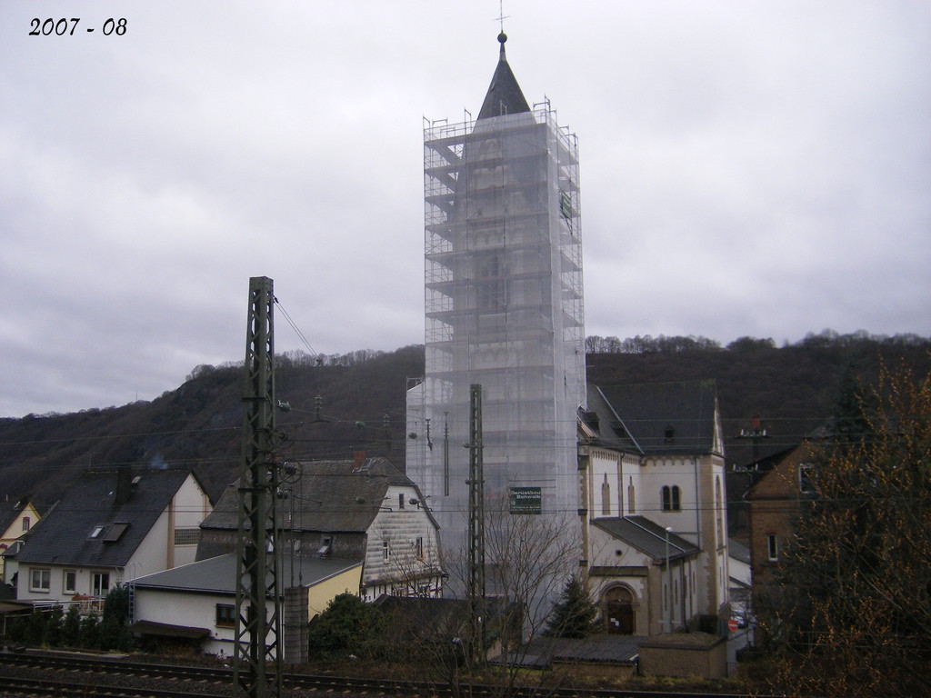 2007. Dezember Außenrenovierung der Kirche