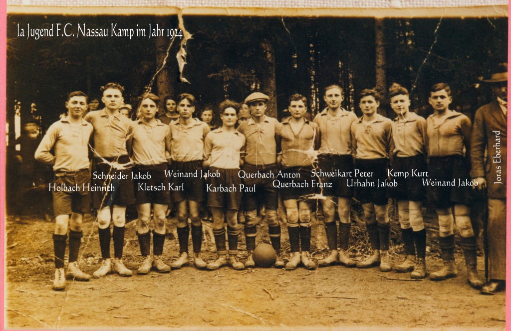 FC "Nassau" Camp .A Jugend 1924