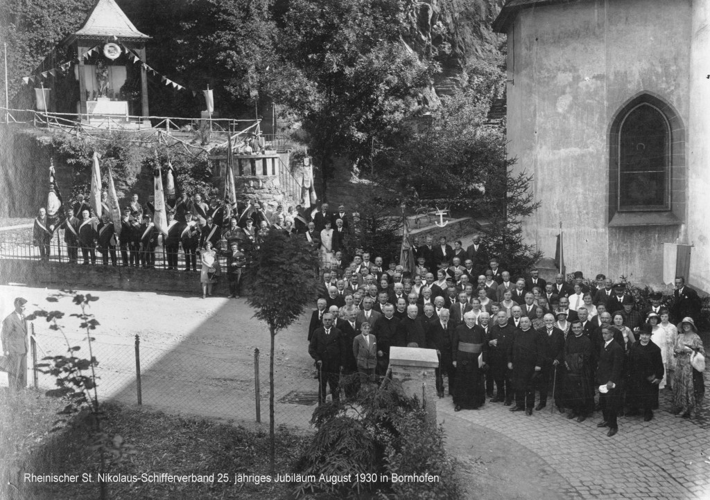 St. Nikolaus -Schifferverband 1931 in Bornhofen