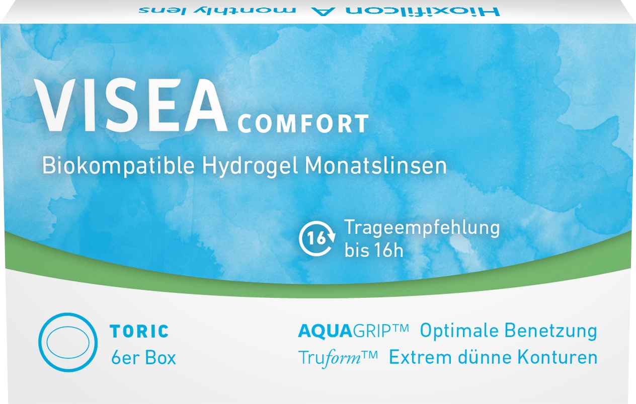 Visea comfort Monats-Kontaktlinsen toric