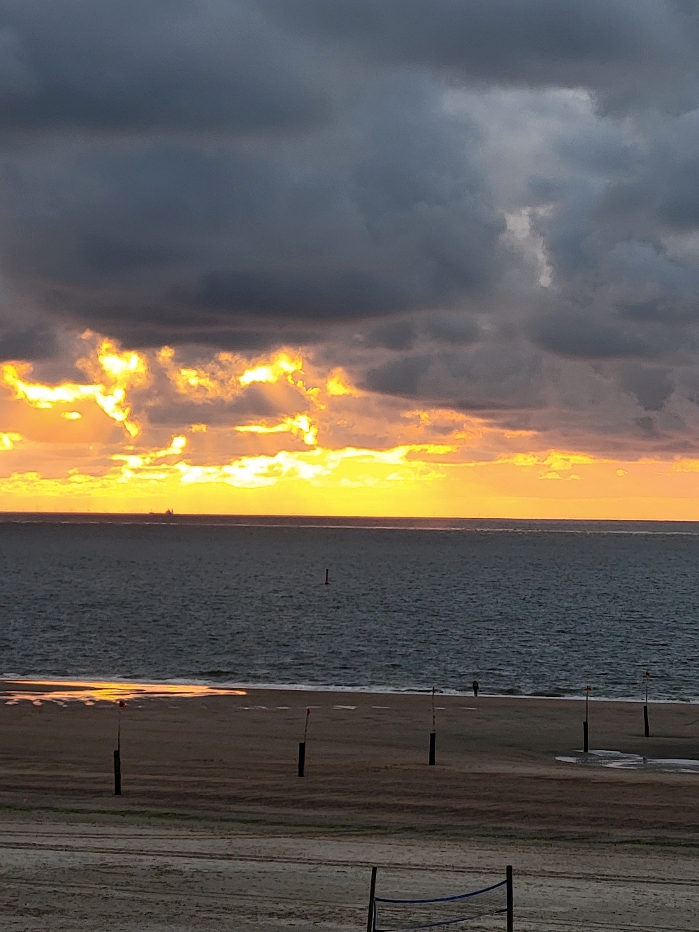 Sonnenuntergang auf Norderney