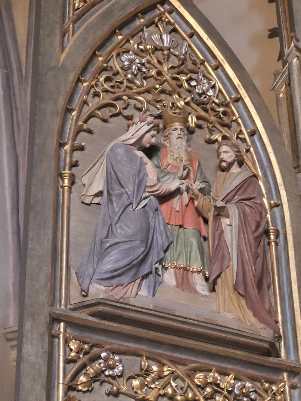 Maria und Joseph heiraten