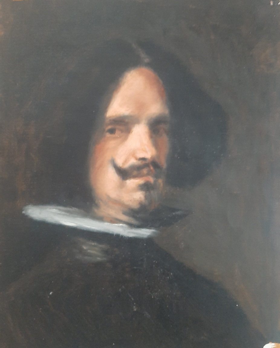 Copia del autorretrato de Velázquez 
